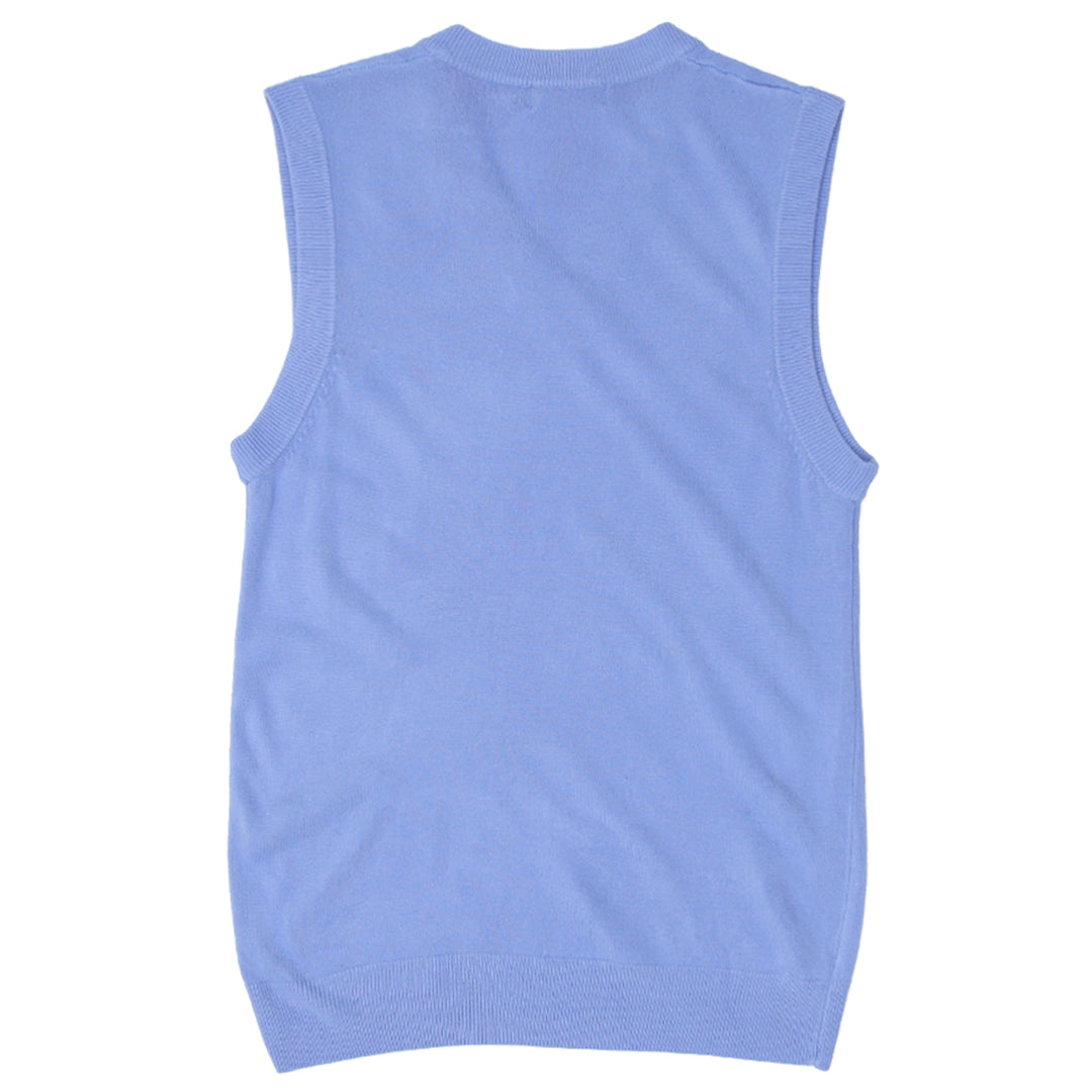 Vintage Polo Ralph Lauren 100% Cashmere Sweater Vest Light Blue  L - Fashion Rerun Vintage Migration_Sweaters