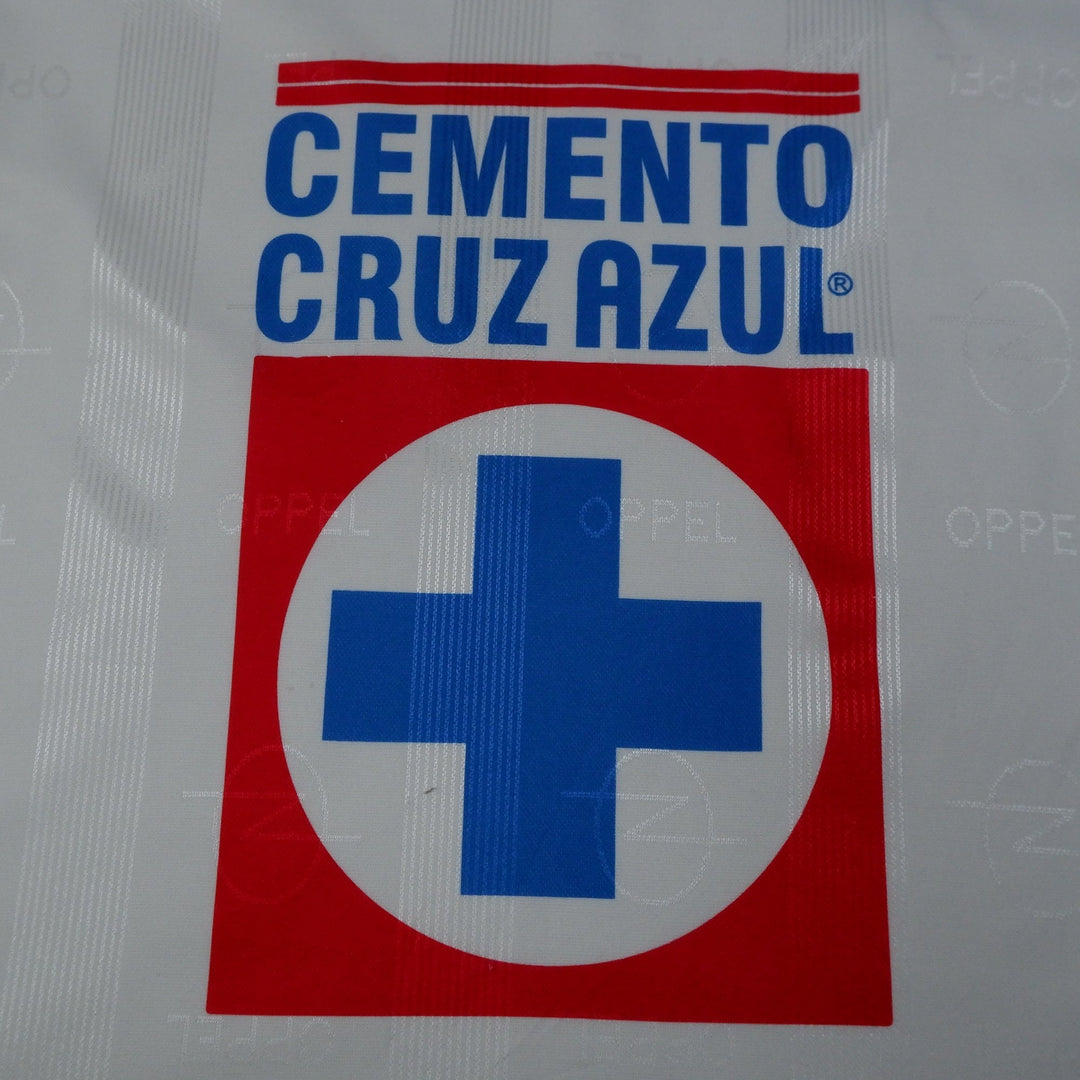 Vintage Cement Cruz Azul Soccer Jersey Pepsi Sports Mexico | Migration_Jerseys - Alternate View | Fashion Rerun