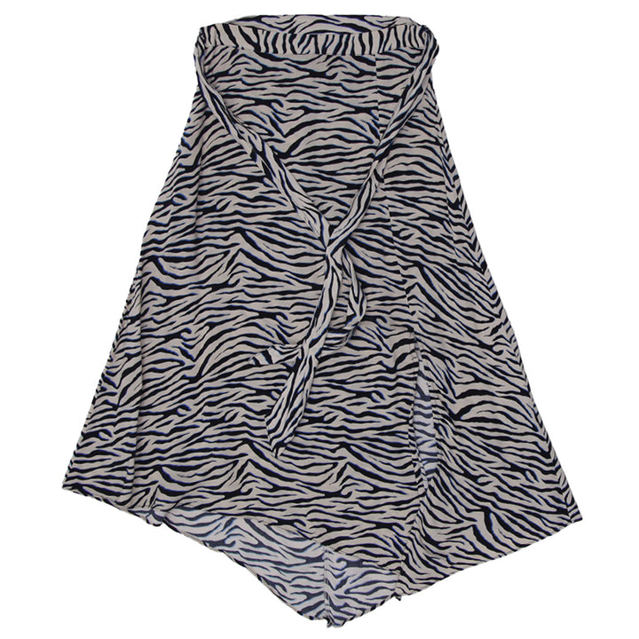 Y2K Ladies F & F Printed Front Side Slit Skirt