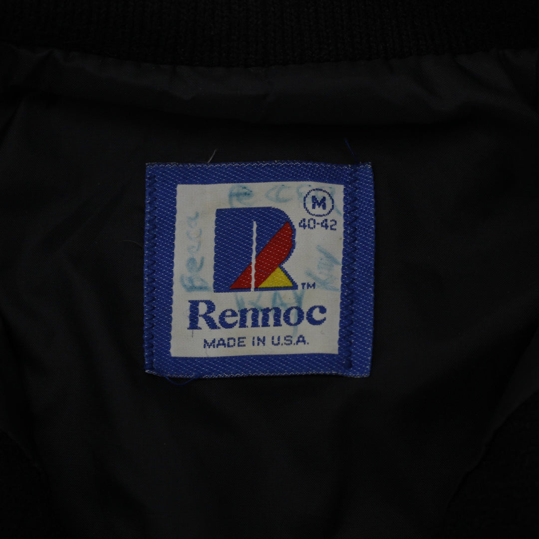 Vintage Rennoc Letterman Varsity Jacket Made in USA Size M | Migration_Jackets MJ DROP - Back View | Fashion Rerun