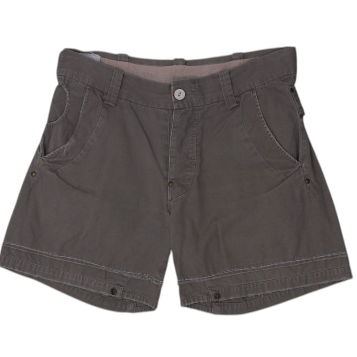 Y2K Ladies Chino Shorts Olive Casual Short Size L | Migration_Shorts | Fashion Rerun