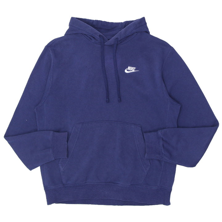 Mens Nike Embroidered Navy Pullover Hoodie - Fashion Rerun Vintage Migration_Sweaters