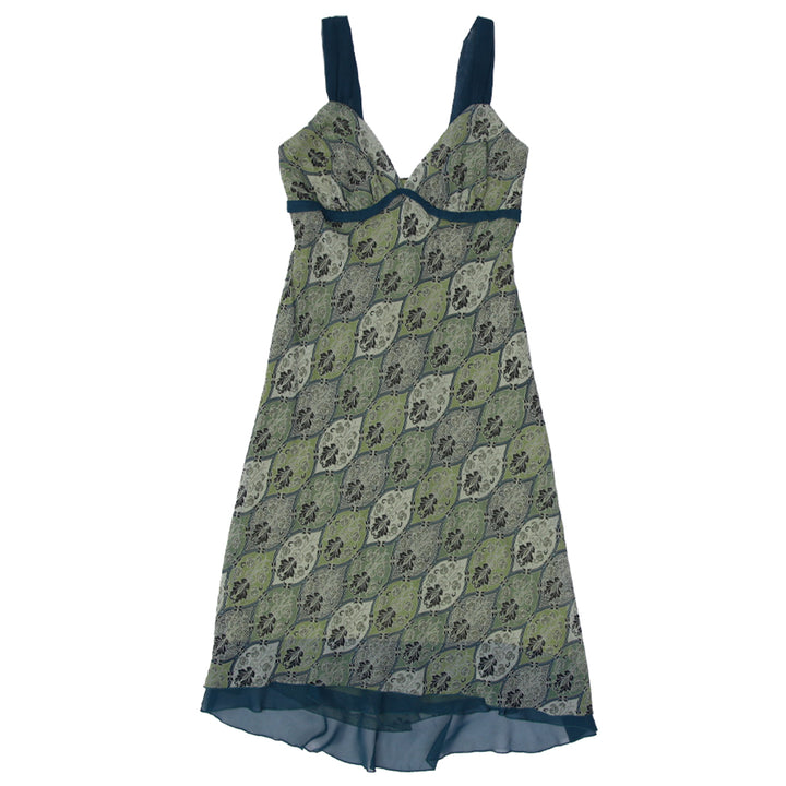 Y2K Ladies Strappy Printed Bisou Bisou Michele Bohbot Dress