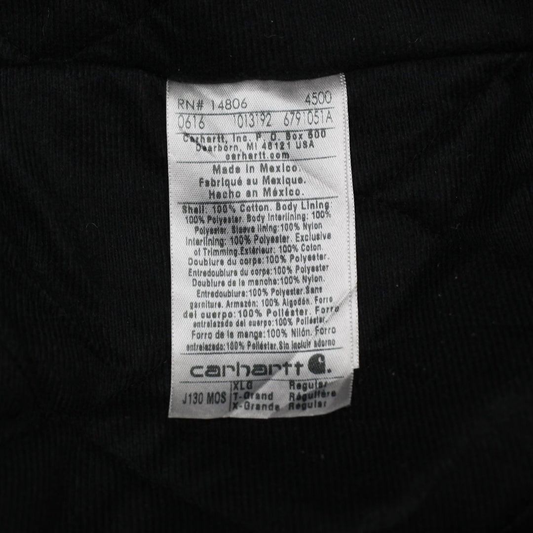 Mens Carhartt J130 MOS Full Zip Workwear Hoodie Size XL