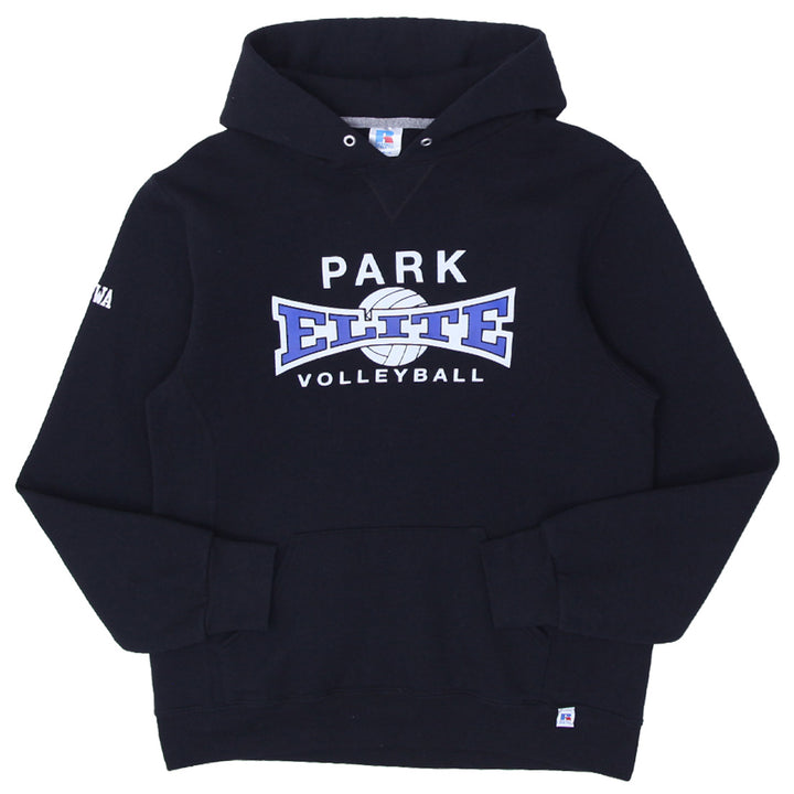 Mens Russell Athletic Park Elite Volleyball Hoodie Black - Fashion Rerun Vintage Migration_Sweaters