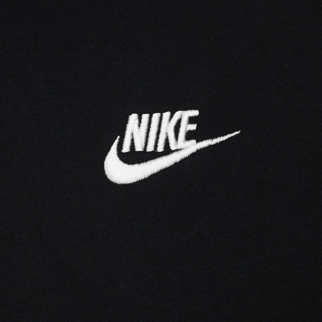 Mens Nike Club Fleece Pullover BV2654-010 Hooded Sweatshirt Size L