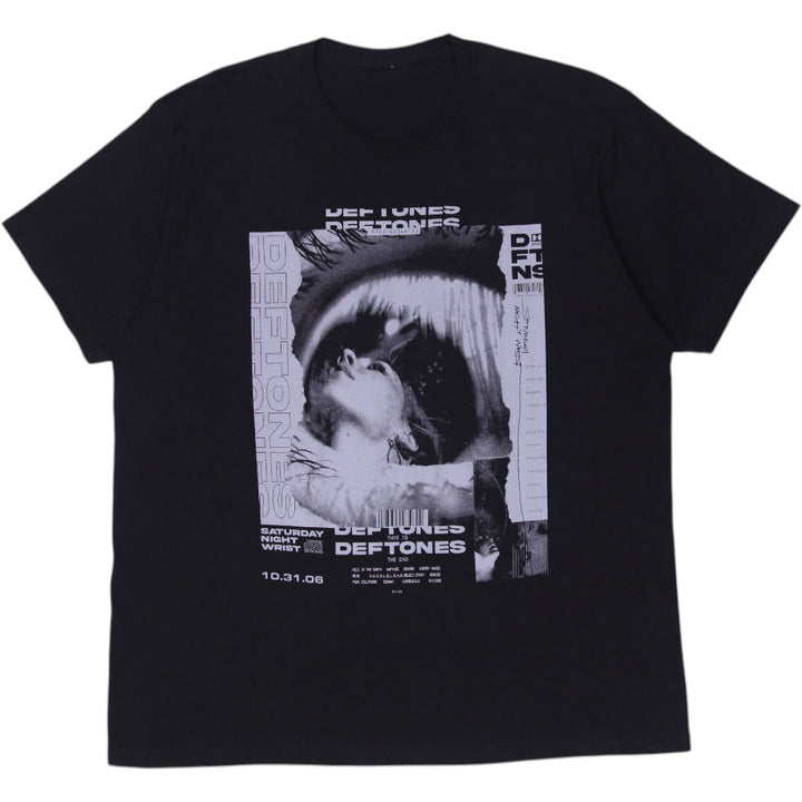 Mens Deftones Graphic Music Design Band T-Shirt Size XL