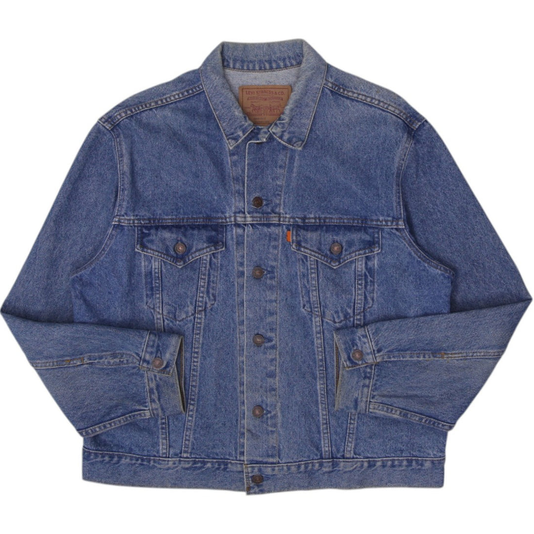 Vintage Mens Levis Classic Workwear Trucker Denim Jacket Size 46 | Migration_Jackets | Fashion Rerun