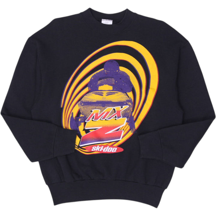 Vintage Black Crewneck Sweatshirt Ski-Doo Graphic Print Size L | Migration_Sweatshirt | Fashion Rerun
