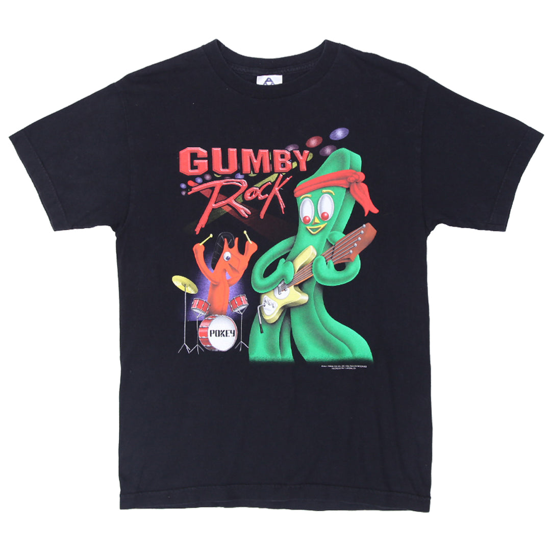 2001 Vintage Gumby Rock T-Shirt Black AAA M - Fashion Rerun Vintage Migration_T-Shirt