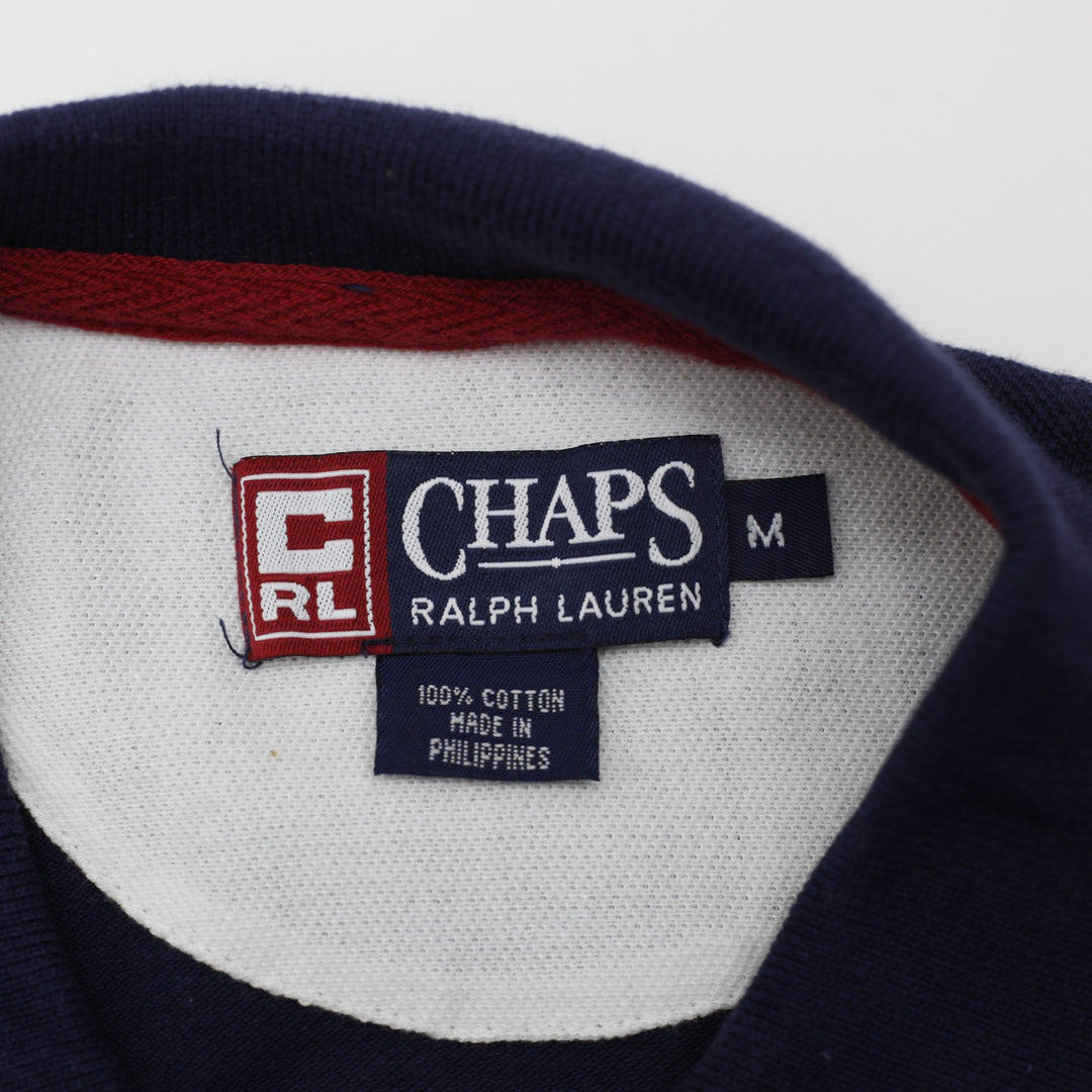 Chaps Ralph Lauren Polo Striped Cotton Casual Shirt Size M | Migration_T-Shirts - Back View | Fashion Rerun