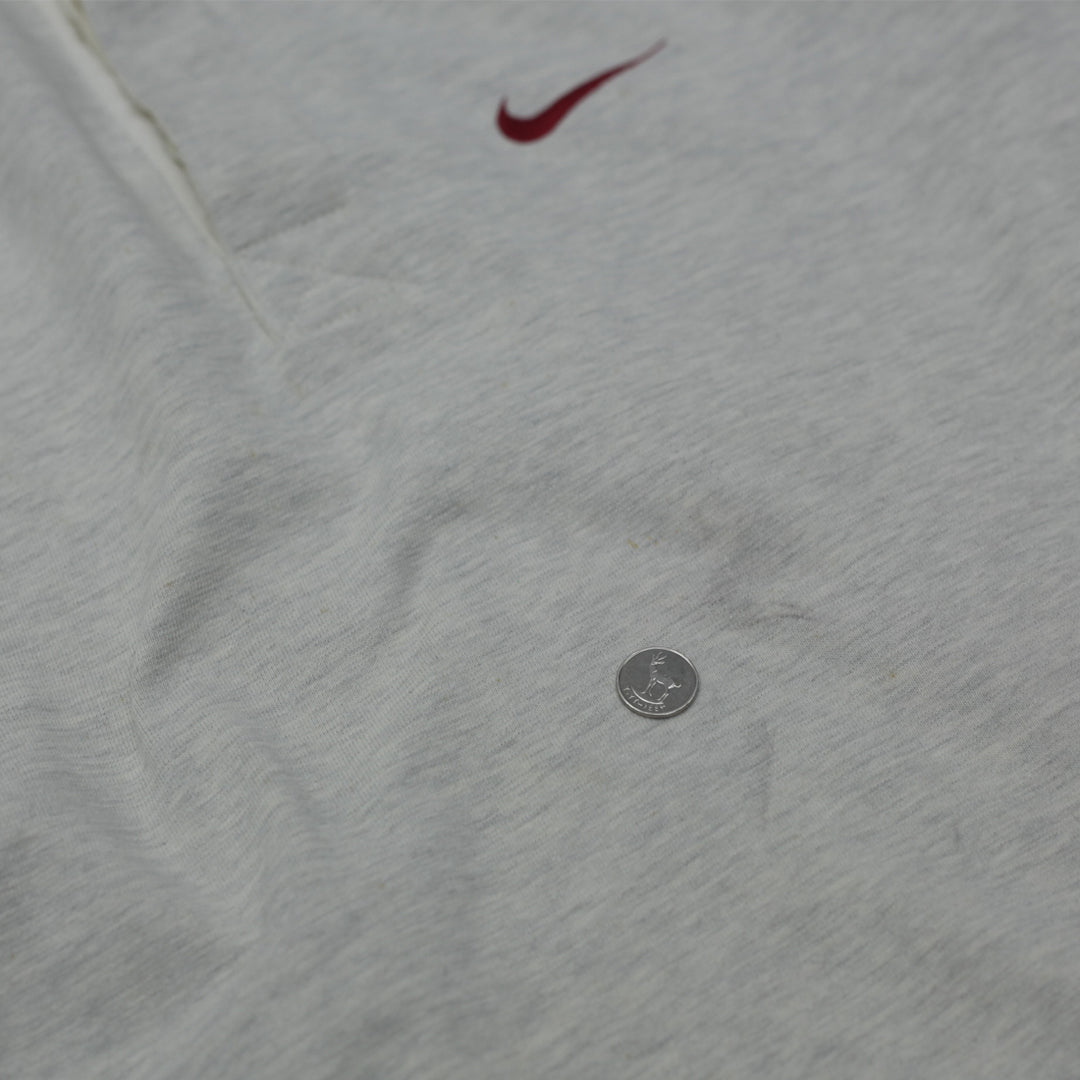 90's Vintage Nike Swoosh Embroidered Rugby Shirt - Fashion Rerun Vintage Migration_T-Shirt