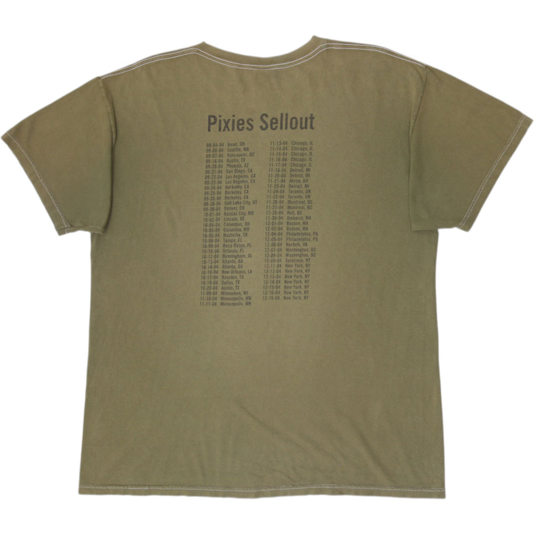 Vintage 2004 Pixies Sellout Tour T-Shirt Size XL