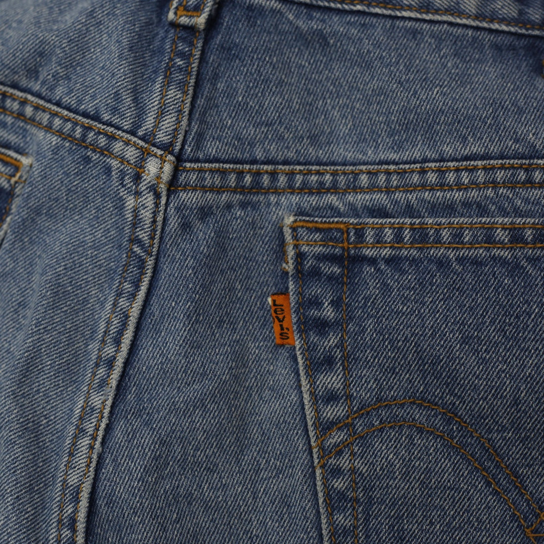 Vintage Levis 3Q'04 Orange Tab 100% Cotton Jeans | Migration_Jeans UAENAT20 - Detail View | Fashion Rerun