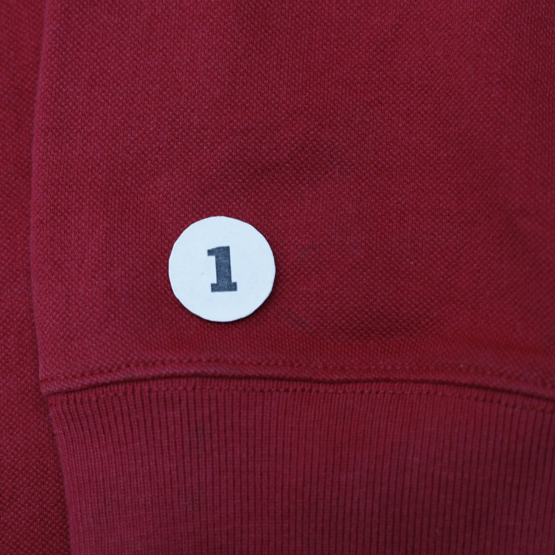 Vintage Mens Polo Ralph Lauren Maroon Full Zip Sweater Size XL | Migration_Jackets - View 10 | Fashion Rerun
