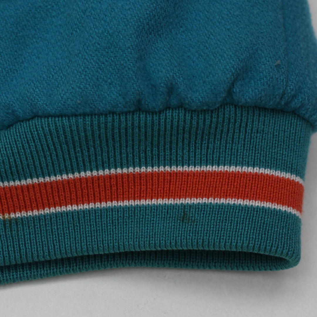 Vintage Logo Athletic NFL Miami Dolphins Varsity Wool Jacket XL - Fashion Rerun Vintage Migration_Jacket