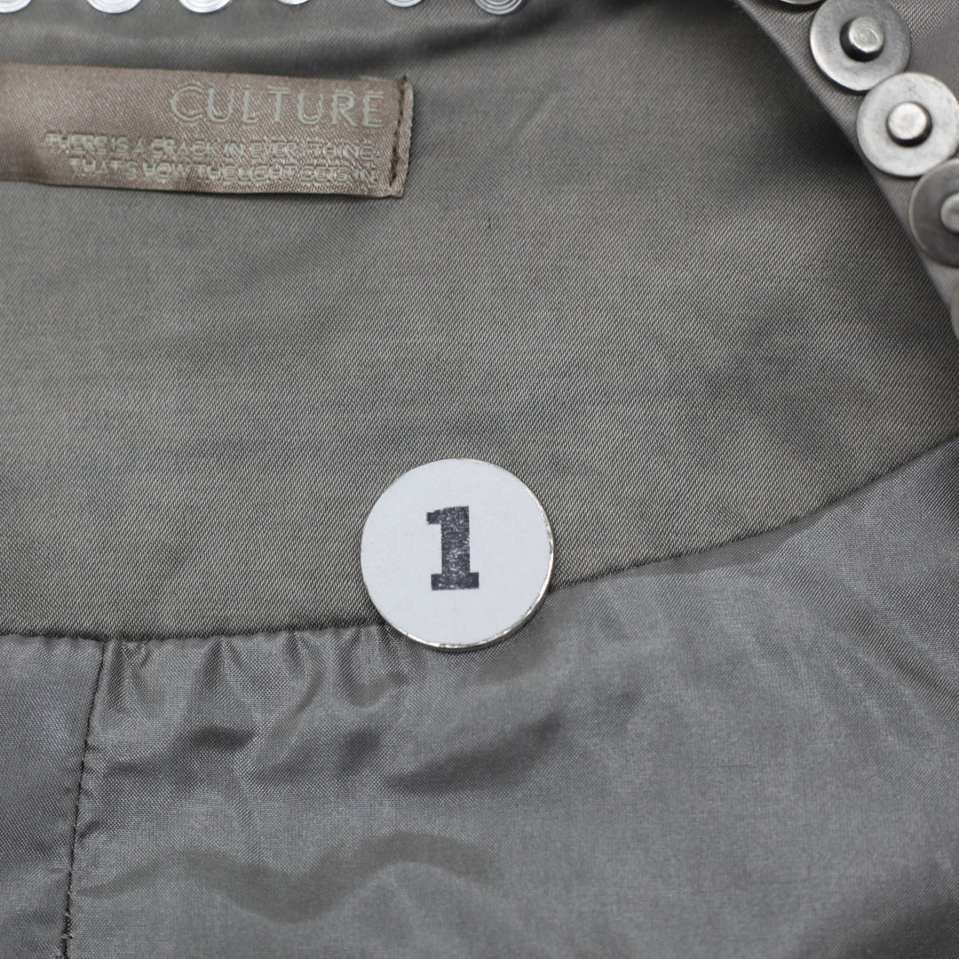 Y2K Snap-Front Vest Size M | Migration_Y2K Tops - Detail View | Fashion Rerun