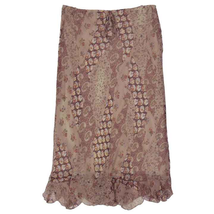 Y2K Ladies Canda Printed Maxi Skirt