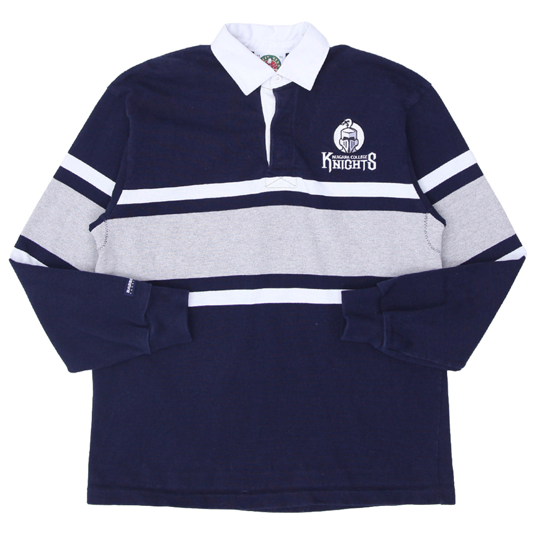 Vintage Barbarian Rugby Wear Niagara College Knights Rugby Shirts - Fashion Rerun Vintage Migration_T-Shirt