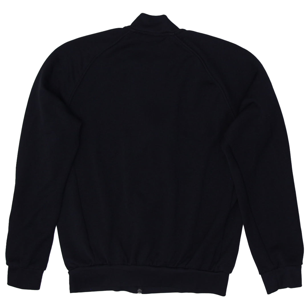 Mens Embroidered Adidas Logo Sleeve Striped Full Zip Jacket