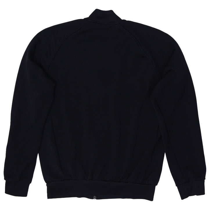 Mens Embroidered Adidas Logo Sleeve Striped Full Zip Jacket