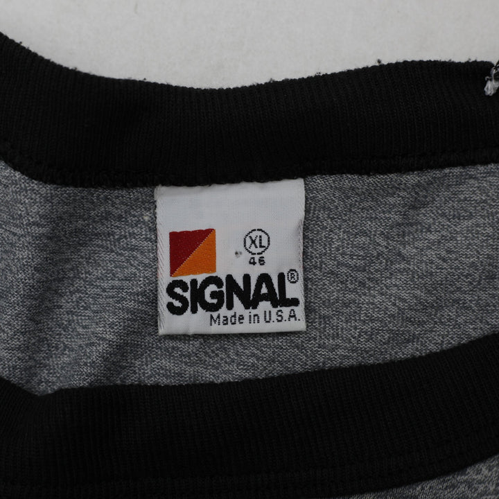 Vintage Boston Band Raglan 3/4 Sleeve Graphic T-Shirt Made in USA Size XL | Migration_T-Shirts - Back View | Fashion Rerun