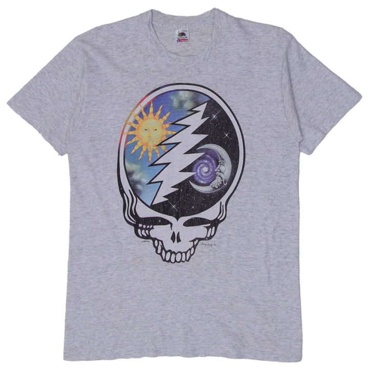 Vintage Mens Grateful Dead 1994 T-Shirt Gray Graphic Tour