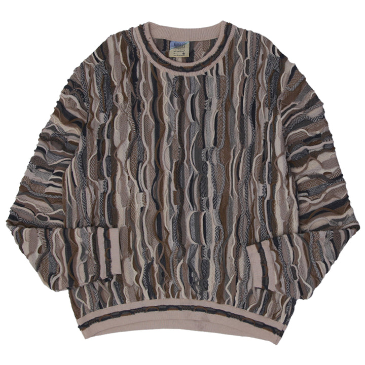 Vintage Limnos Australia 100% Pure New Wool Knit Sweater