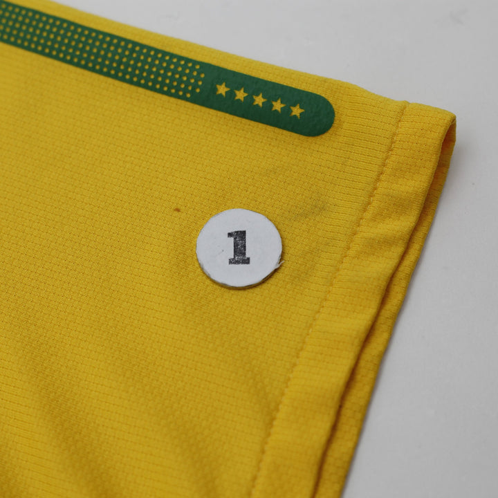 Mens 2010 Nike Brazil Home Football Jersey #10 Size L