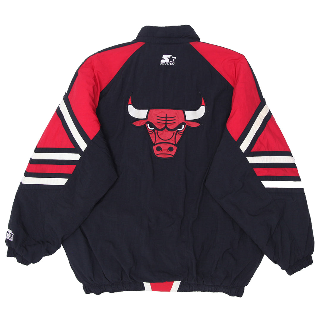 Vintage Starter NBA Chicago Bulls Quilted Jacket - Fashion Rerun Vintage Migration_Jacket