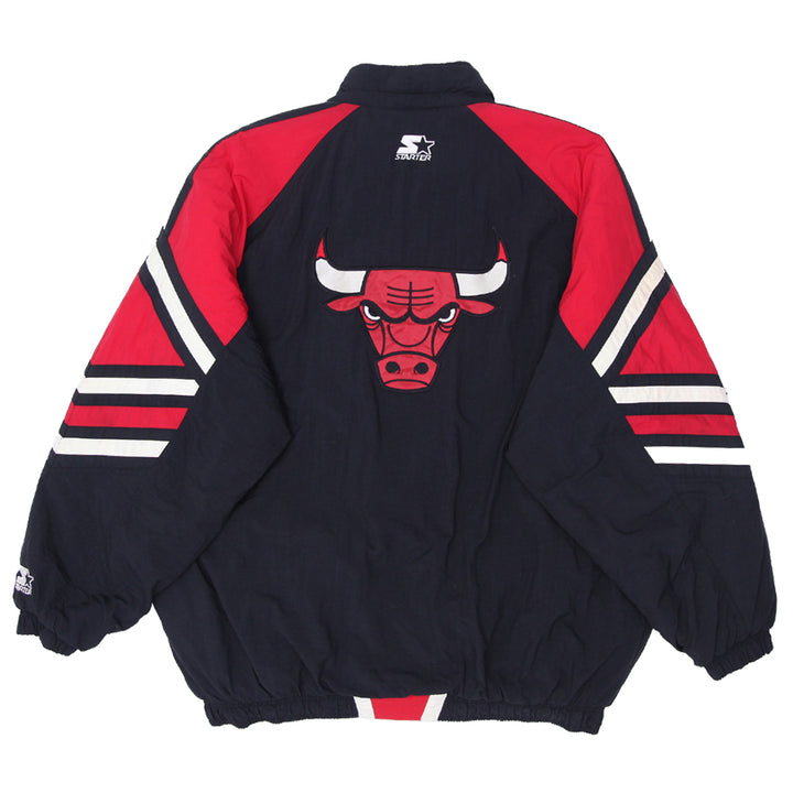 Vintage Starter NBA Chicago Bulls Quilted Jacket - Fashion Rerun Vintage Migration_Jacket