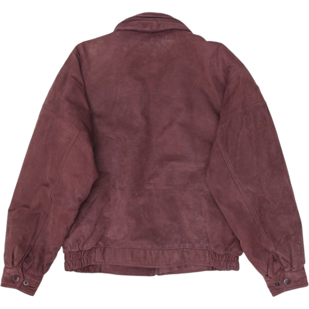 Vintage Pierre Cardin Leather Jacket Size XL | Migration_Jackets - Side View | Fashion Rerun