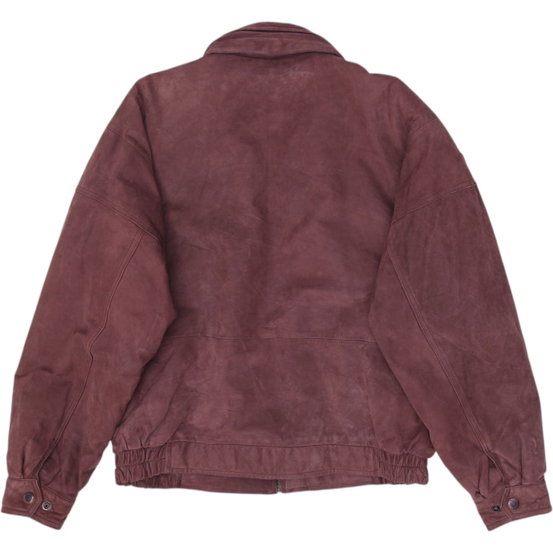 Vintage Pierre Cardin Leather Jacket Size XL | Migration_Jackets - Side View | Fashion Rerun