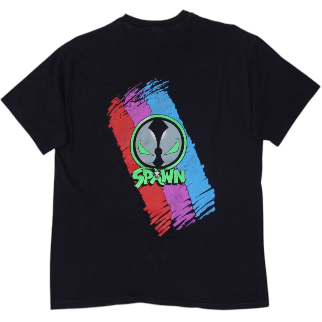 Vintage Spawn Comic Book T-Shirt Hanes Tag Single Stitch Size Large Logo Marvel | Migration_T-Shirts - Side V | Fashion Rerun