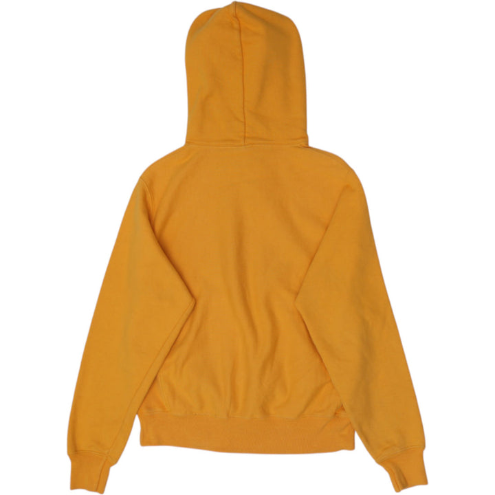 Mens Champion Reverse Weave  Mustard C Gold Heavyweight Pullover Hoodie Size S