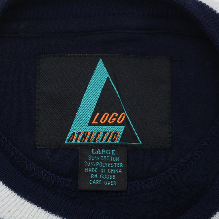 Vintage 1994 Chicago Bears Logo Athletic Sweatshirt Navy Blue Size Large - Fashion Rerun Vintage Migration_Sweaters