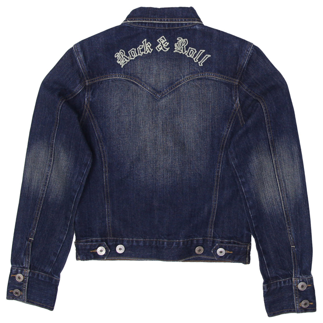 Ladies Hard Rock Hotel Button Down Denim Jacket