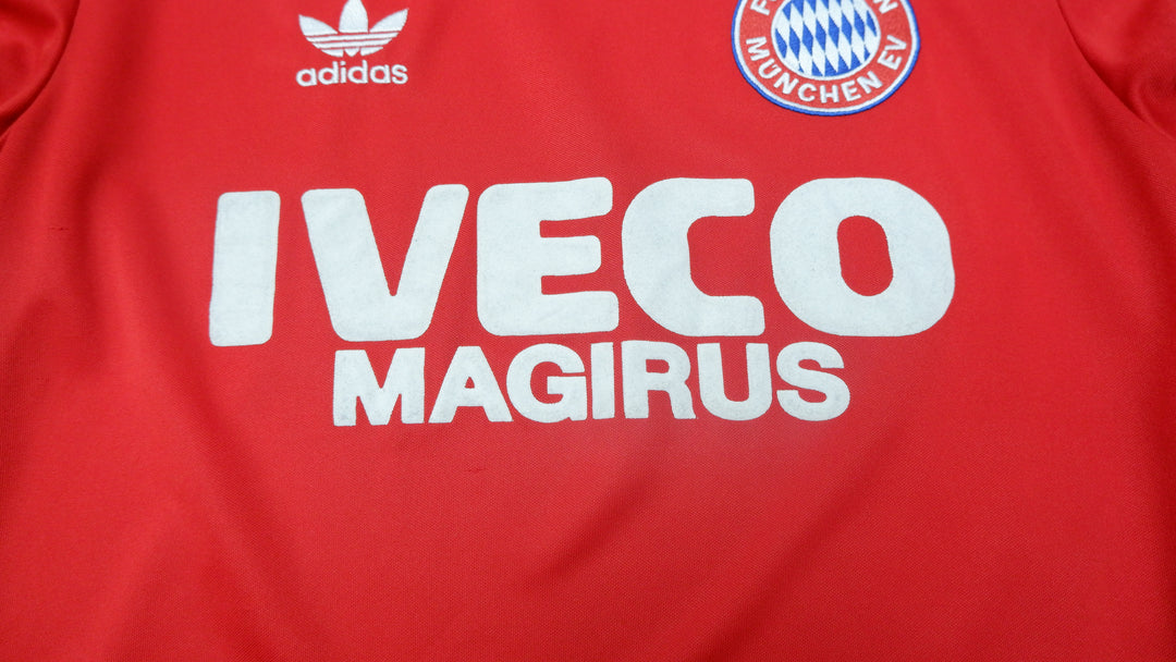 Mens 2007 Bayern Munich Adidas Originals Jersey 1984 Retro Shirt Iveco Magirus