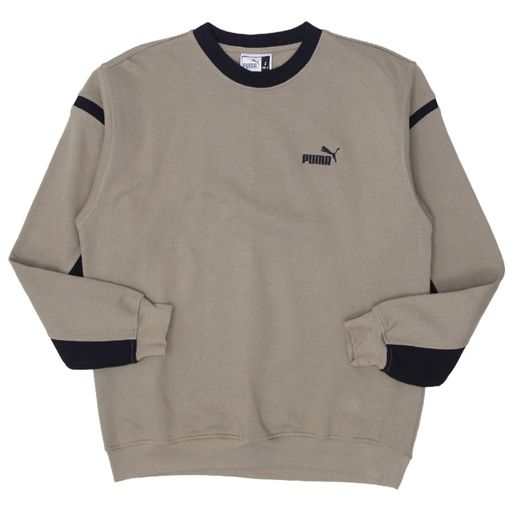 Mens Embroidered Puma Logo Sweathirt