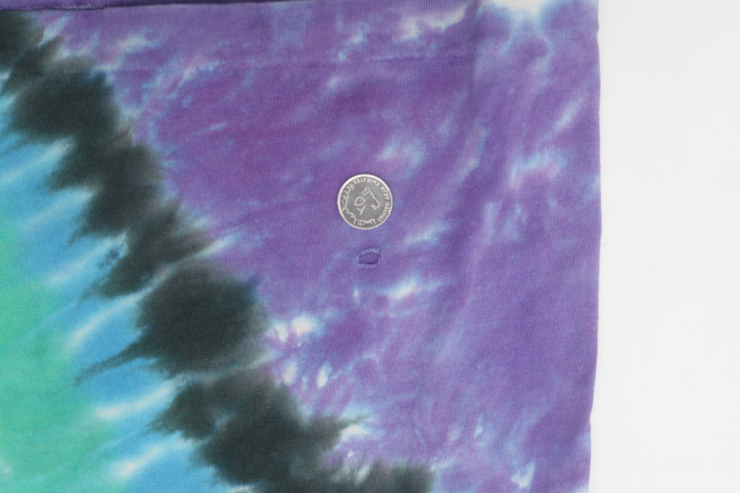 Vintage Pink Floyd Dark Side Of The Moon Tie Dye T-Shirt S.Stitch Made in USA L