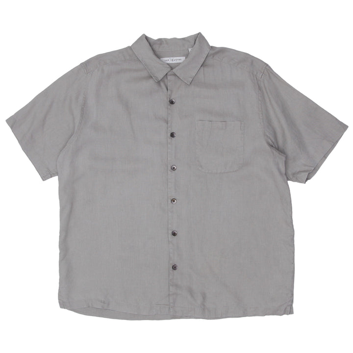 Mens New Charter 100% Linen Short Sleeve Shirt - Fashion Rerun Vintage Migration_Shirt
