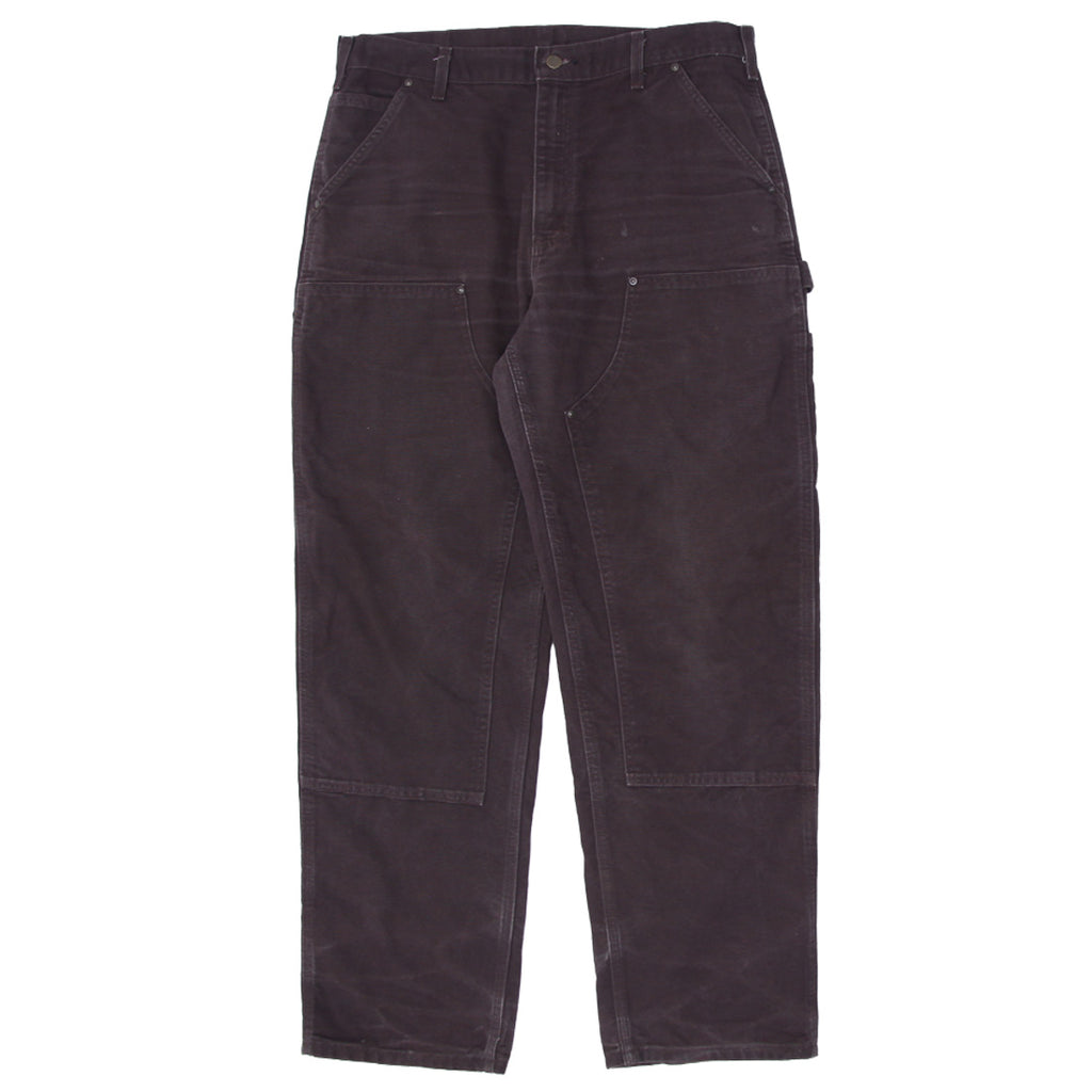 雰囲気抜群carhartt ダブルニーDKB 33×34 雰囲気最高 carhartt
