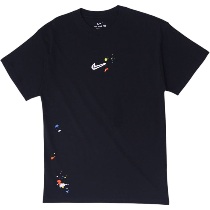 Mens Nike Sportswear Splatter Paint Embroidered Swoosh Size S