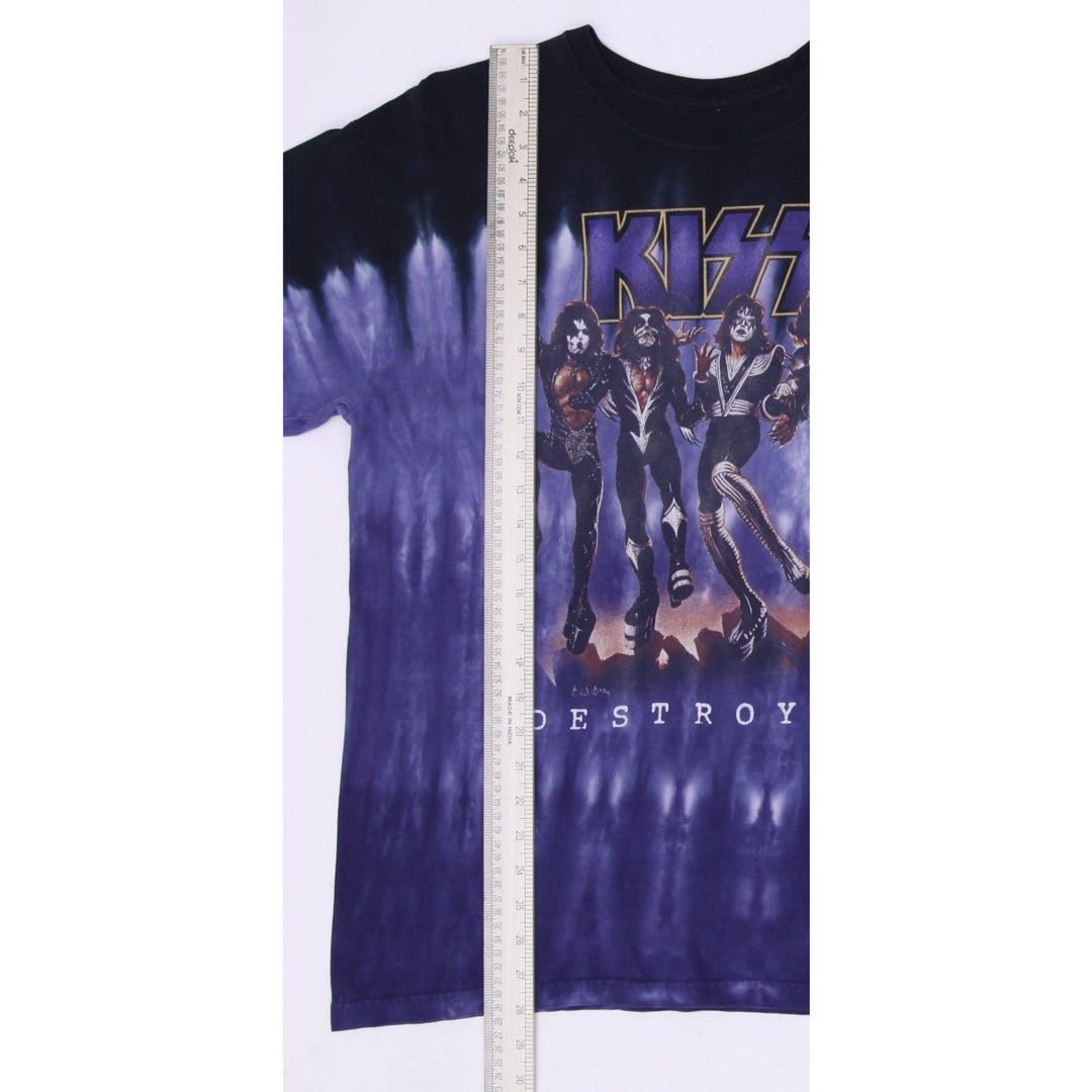 Vintage Liquid Blue KISS Destroyer 2005 Tie-Dye T-Shirt Size L | Migration_T-Shirts - View 6 | Fashion Rerun