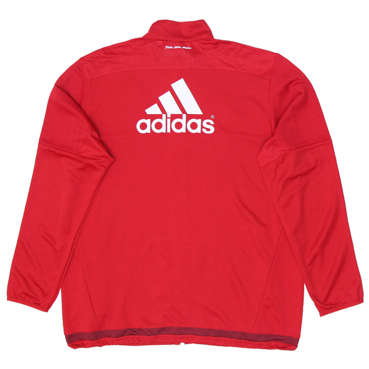 Mens Embroidered Adidas Logo FC Bayern ZNE Home Anthem Jacket