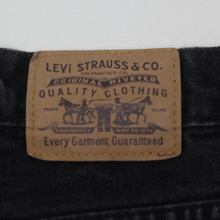 Vintage Levi Strauss Orange Tab Jeans Black - Fashion Rerun Vintage Migration_Pants