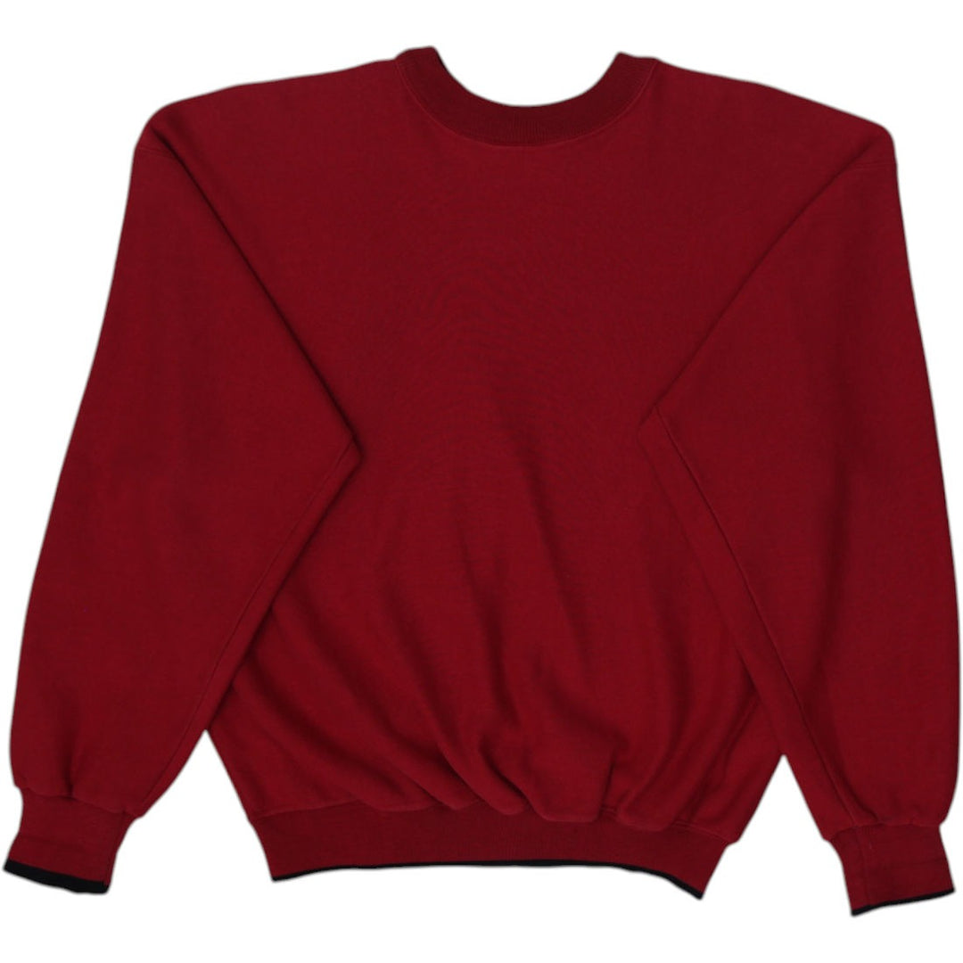 Vintage 90s Chicago Bulls Crewneck Pullover Sweater Size M | Migration_Sweatshirts - Side View | Fashion Rerun
