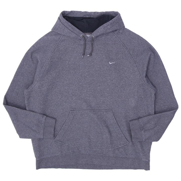 Vintage Embroidered Swoosh Nike Logo Pullover Hoodie