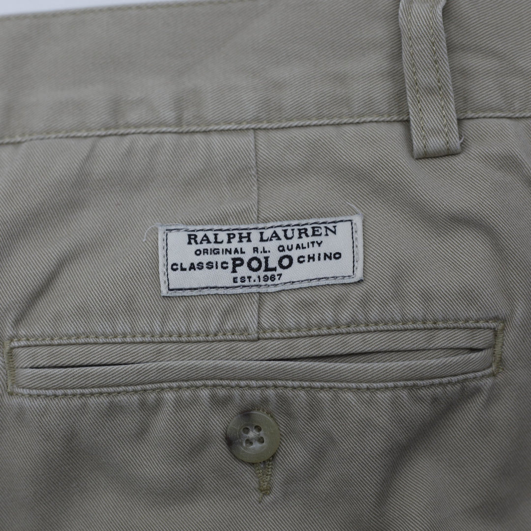 Mens Polo by Ralph Lauren Prospect Cotton Casual ChiLauren Prospect Cottonno Shorts Size 33