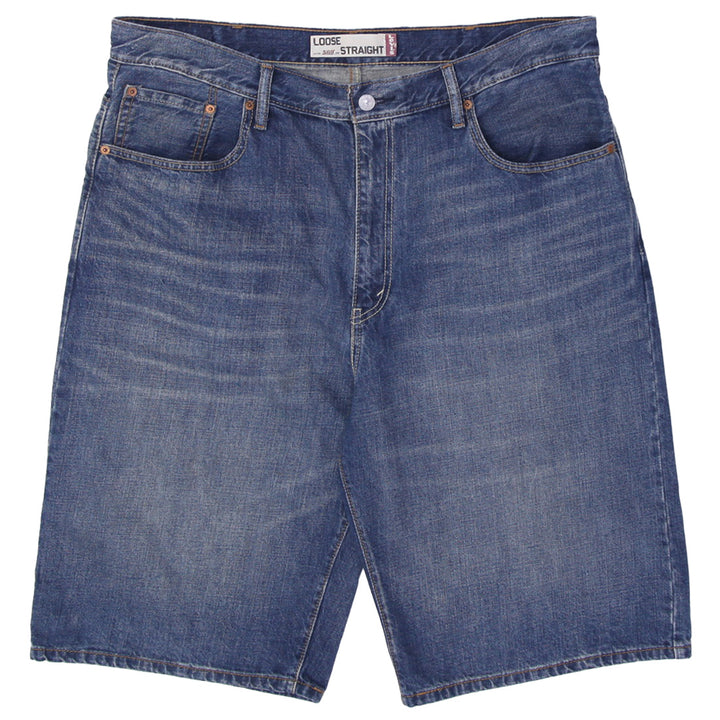 Mens Levi Strauss 569 Loose Straight Denim Shorts